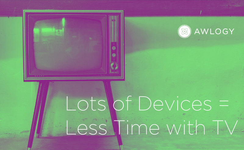 Lots of Devices = Less Time with TV